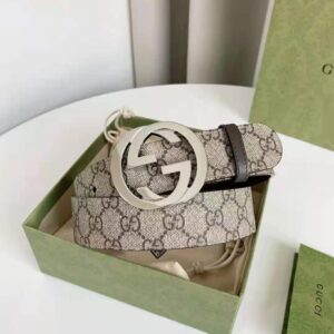 GG Supreme Belt With G Buckle - GB11