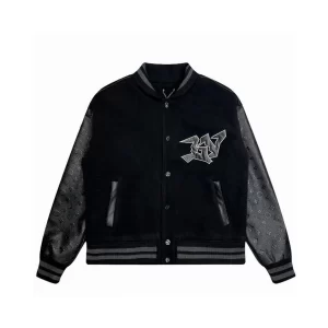 LV Monogram Embossed Leather And Wool Blouson - LK23