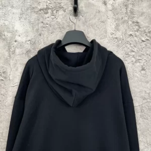 Balenciaga Logo Printed Oversized Hoodie - HB10