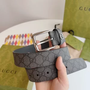 Gucci Belt With Interlocking G Detail - GB33