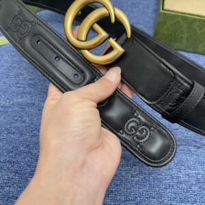 Gucci Marmont Matelassé Wide Belt - GB27