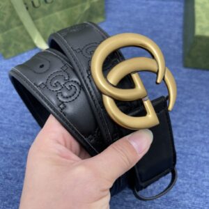 Gucci Marmont Matelassé Wide Belt - GB27