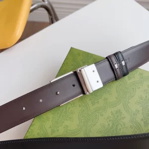 Gucci Reversible Belt With Square G Buckle - GB30