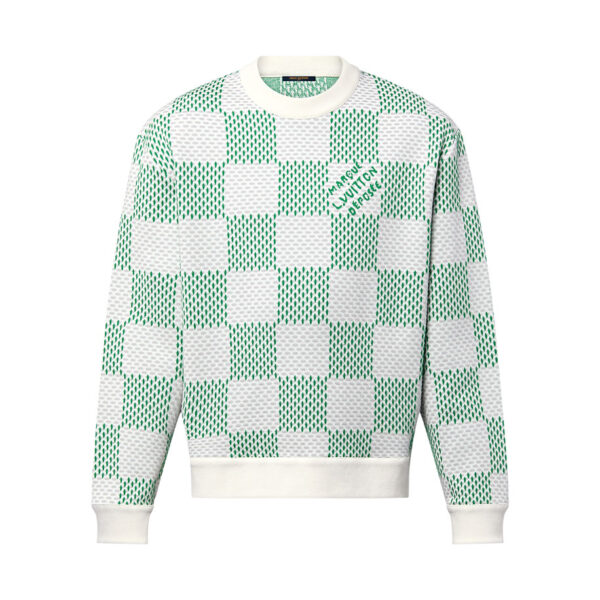 LV Damier Jacquard Cotton Pullover - HL31