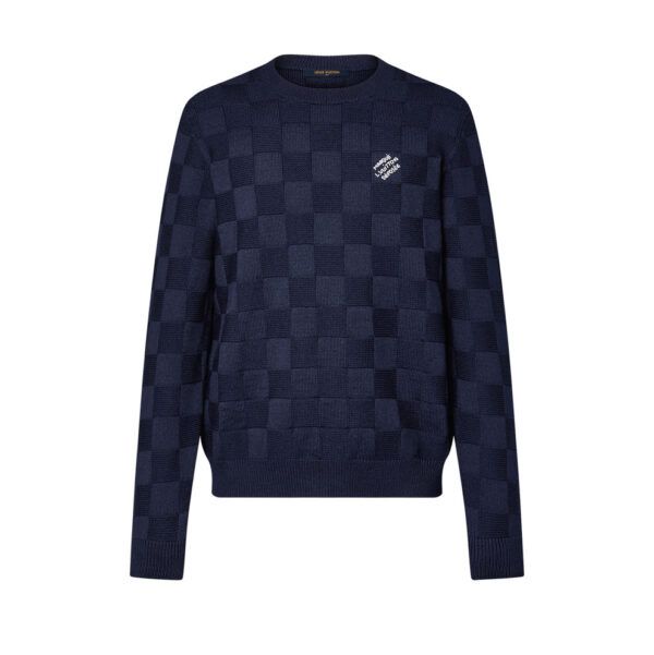 LV Damier Pullover With Pearl Signature - HL36