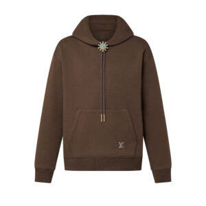 LV Embellished Cotton Hoodie - HL21