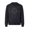 LV Embellished Long-Sleeved Merino Wool Crewneck - HL14