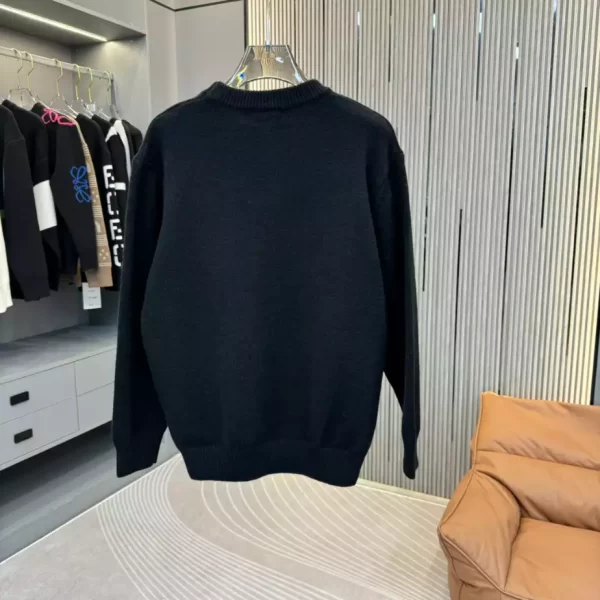 LV Embellished Long-Sleeved Merino Wool Crewneck - HL14