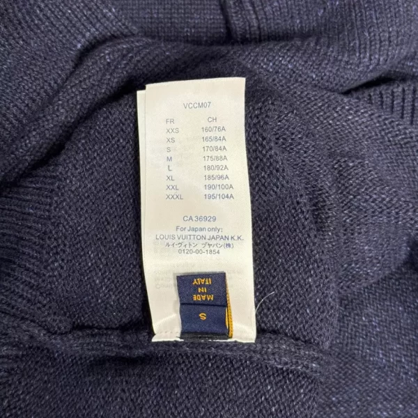 LV Embroidered Cotton-Blend Crewneck - HL45