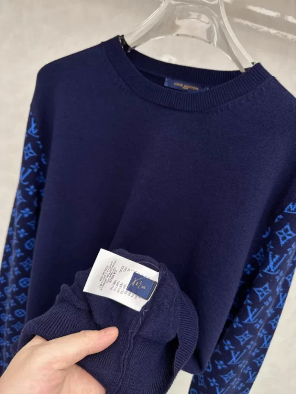 LV Monogram Mix Cashmere Crewneck - HL30