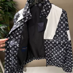 LV Monogram Printed Technical Track Top - HL38