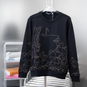 LV Music Line Embroidered Crewneck - HL33