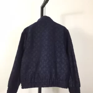 Louis Vuitton Monogram Wool Bouclette Zipped Blouson - LK30