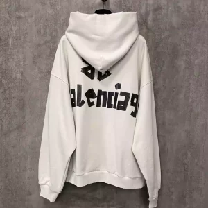 Balenciaga New Tape Type Hoodie Oversized - HB21