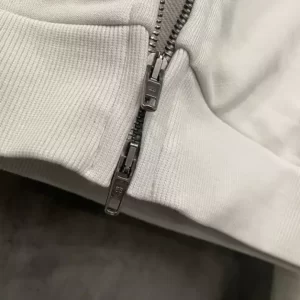 Balenciaga Champs-elysées Zip-up Hoodie Regular Fit in White - HB30