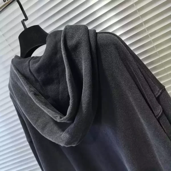 Balenciaga Ebay Zip-up Hoodie Regular Fit in Black - HB31