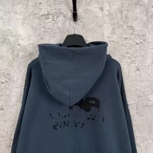 Balenciaga Hand-Drawn BB Icon Hoodie Large Fit - HB18