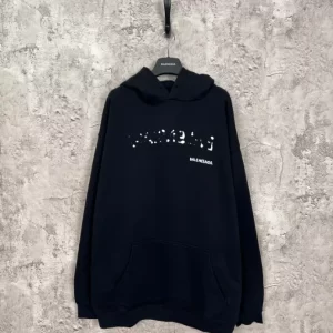 Balenciaga Hand-Drawn Balenciaga Hoodie Medium Fit 