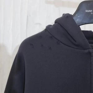 Balenciaga Planet Earth Zip-Up Hoodie Regular Fit - HB33