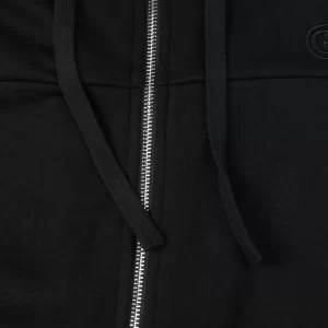 Gucci Cotton Jersey Hooded Jacket With Web