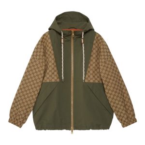 Gucci GG Cotton Canvas Zip Jacket - GK21