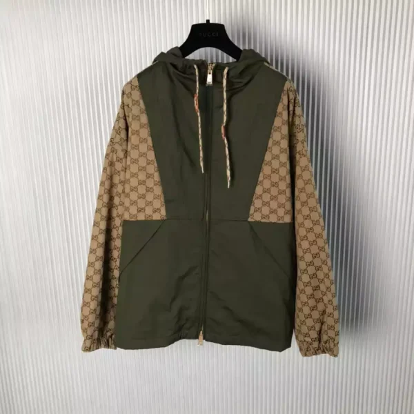 Gucci GG Cotton Canvas Zip Jacket - GK21