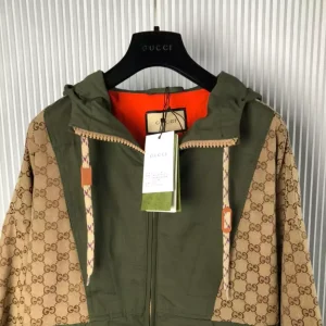 Gucci GG Cotton Canvas Zip Jacket - GK21