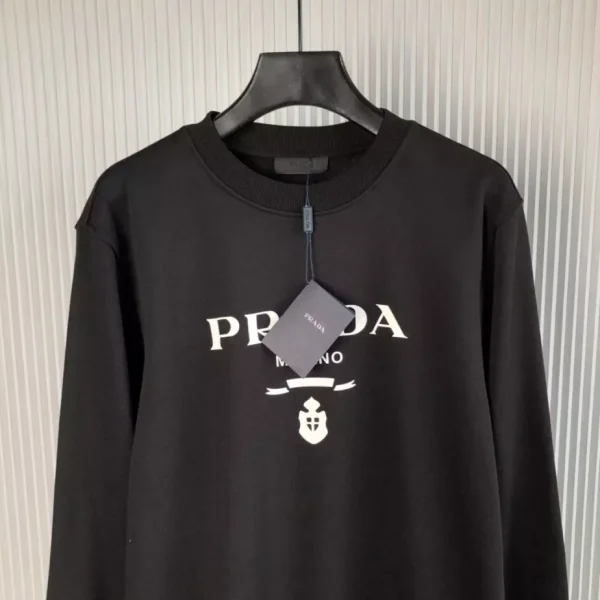 Prada Chenille Logo Sweatshirt - HP22