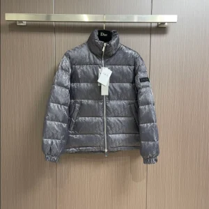 Dior Oblique Down Jacket Technical Jacquard