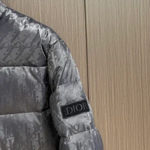 Dior Oblique Down Jacket Technical Jacquard