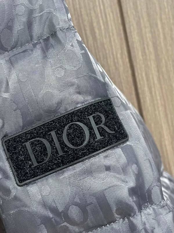 Dior Oblique Down Jacket Technical Jacquard