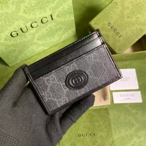 Gucci Card Case With Interlocking G - GW11