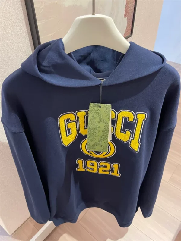 Gucci Cotton Jersey Hooded Sweatshirt - HG47