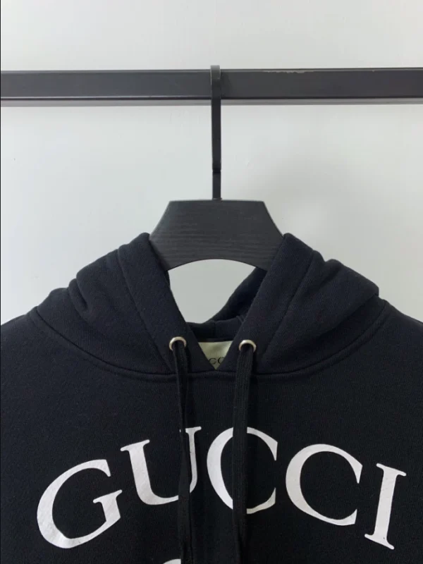 Gucci Cotton Jersey Hooded Sweatshirt - HG48