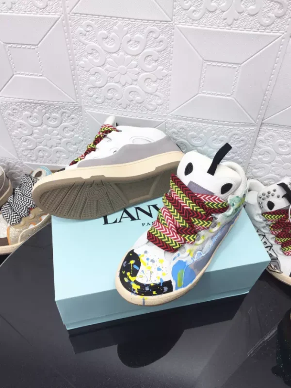 Lanvin Leather Curb Sneaker - LV20