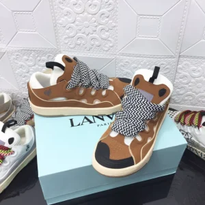 Lanvin Leather Curb Sneaker - LV24