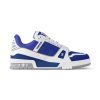 Louis Vuitton Trainer Sneaker In Gaston Blue - LS233