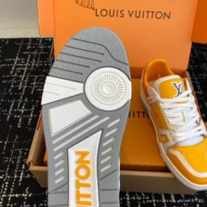 Louis Vuitton Trainer Sneaker In Safran Yellow - LS232