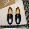 Christian Louboutin Penny Flat Black Loafers - CL10