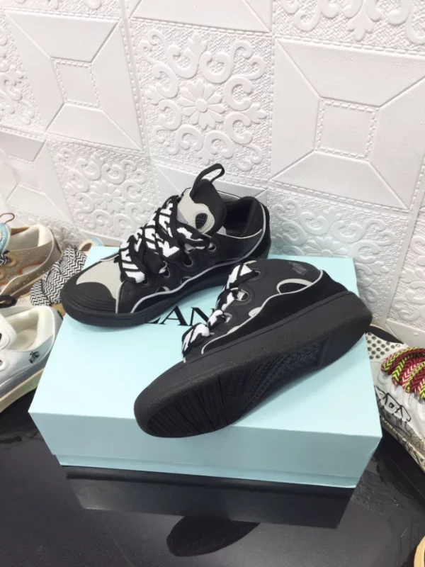 Lanvin Leather Curb Sneaker - LV28