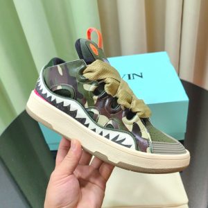 Lanvin Leather Curb Sneaker - LV31