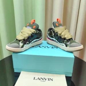 Lanvin Leather Curb Sneaker - LV31