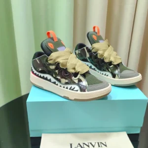 Lanvin Leather Curb Sneaker - LV31