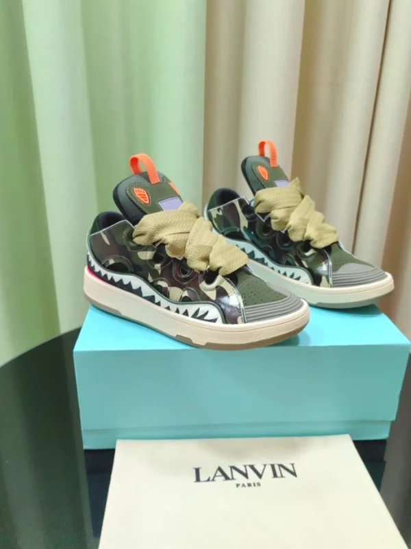 Lanvin Leather Curb Sneaker - LV31