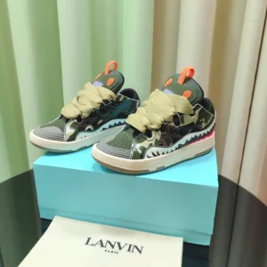 Lanvin Leather Curb Sneaker - LV31