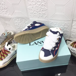 Lanvin Leather Curb Sneaker - LV32