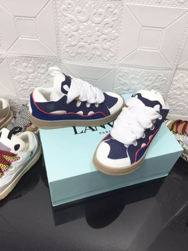 Lanvin Leather Curb Sneaker - LV32