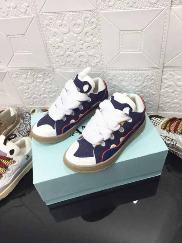 Lanvin Leather Curb Sneaker - LV32