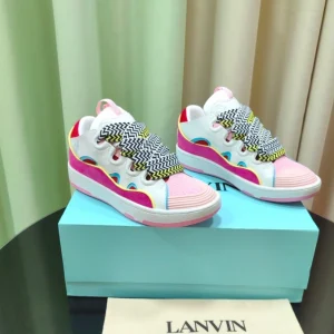 Lanvin Leather Curb Sneaker - LV33