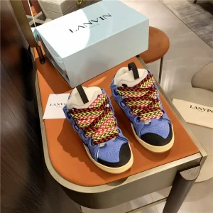 Lanvin Leather Curb Sneaker - LV34